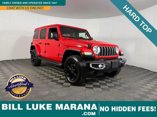 Firecracker Red Clearcoat 2025 Jeep Wrangler 4xe Sahara