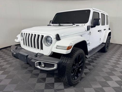 Bright White Clearcoat 2021 Jeep Wrangler Unlimited 4xe Sahara