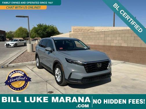 Gray 2026 Honda CR-V LX 2WD