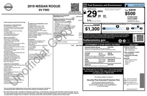2019 Nissan Rogue SV