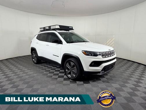 Bright White Clearcoat 2022 Jeep Compass Latitude Lux