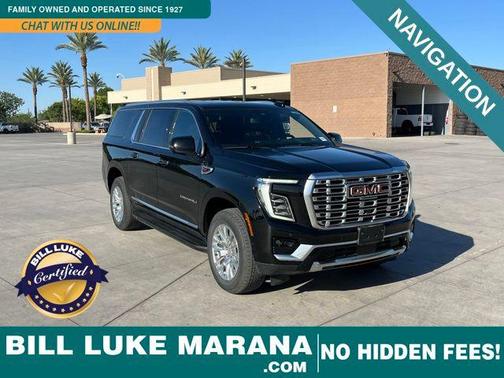 Onyx Black 2025 GMC Yukon XL Denali