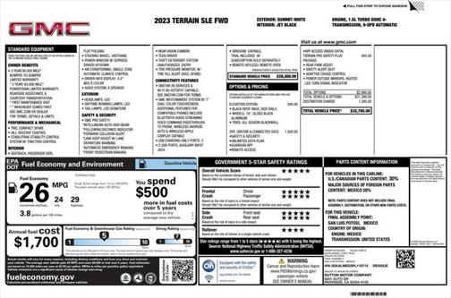 2023 GMC Terrain SLE
