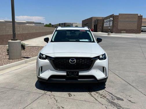 Rhodium White Premium 2025 Mazda CX-90 PHEV Premium Sport