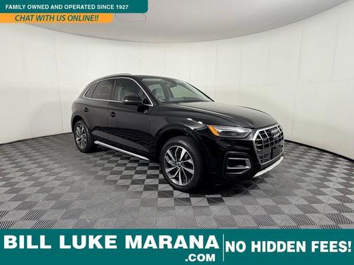 Black 2021 Audi Q5 45 Premium Plus