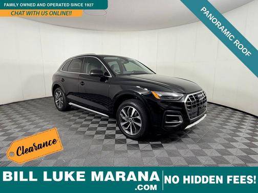 Black 2021 Audi Q5 45 Premium Plus