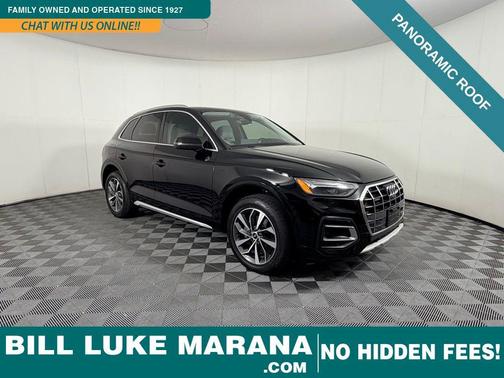 Black 2021 Audi Q5 45 Premium Plus