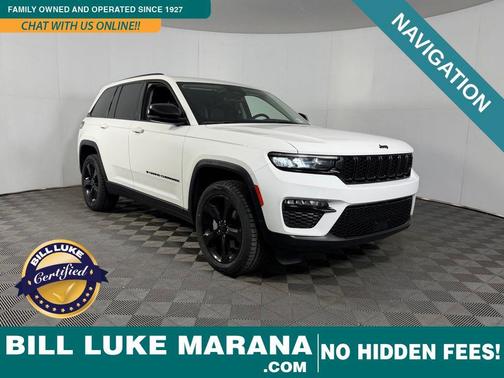 Bright White Clearcoat 2023 Jeep Grand Cherokee Limited