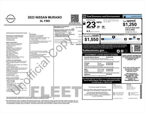 2023 Nissan Murano SL FWD