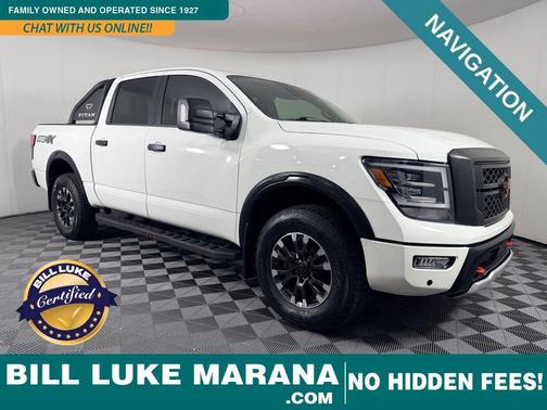 Glacier White 2023 Nissan Titan PRO-4X