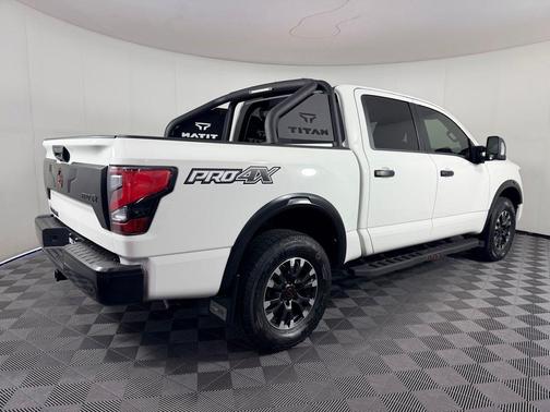 Glacier White 2023 Nissan Titan PRO-4X