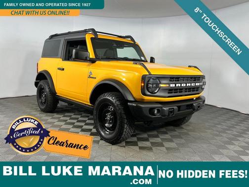 Cyber Orange Metallic Tricoat 2022 Ford Bronco Black Diamond