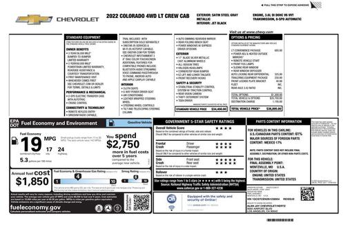 2022 Chevrolet Colorado LT