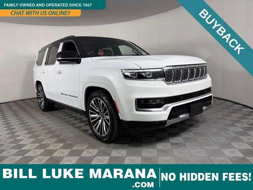 Bright White Clearcoat 2023 Jeep Grand Wagoneer Series III 4x4