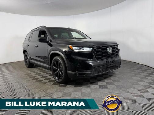 Crystal Black Pearl 2025 Honda Pilot Black Edition