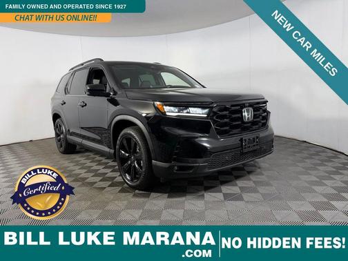 Crystal Black Pearl 2025 Honda Pilot Black Edition