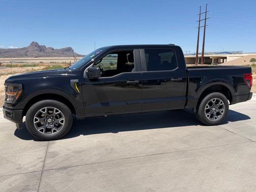 Agate Black Metallic 2024 Ford F-150 STX