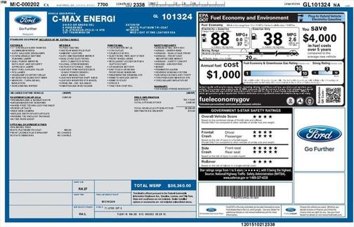 2016 Ford C-Max Energi SEL