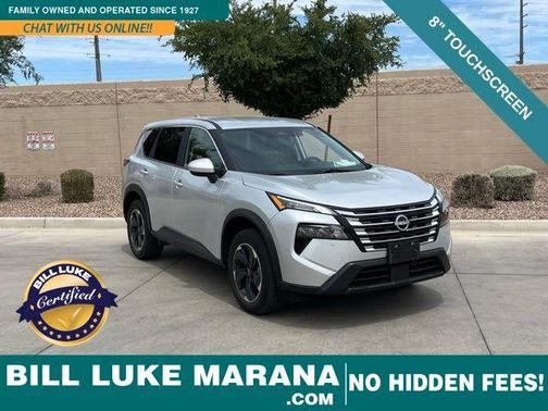 Brilliant Silver Metallic 2025 Nissan Rogue SV
