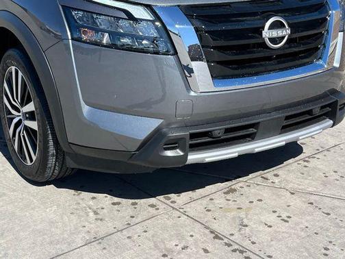 Gun Metallic 2025 Nissan Pathfinder Platinum 4WD