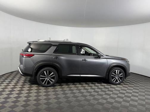 Gun Metallic 2025 Nissan Pathfinder Platinum 4WD