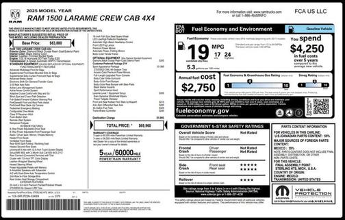 2025 RAM 1500 Laramie
