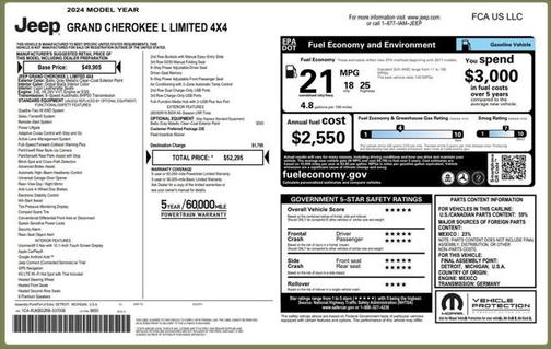 2024 Jeep Grand Cherokee L Limited