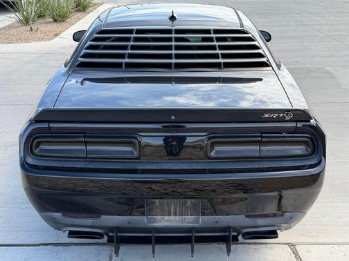 Pitch Black Clearcoat 2017 Dodge Challenger SRT Hellcat