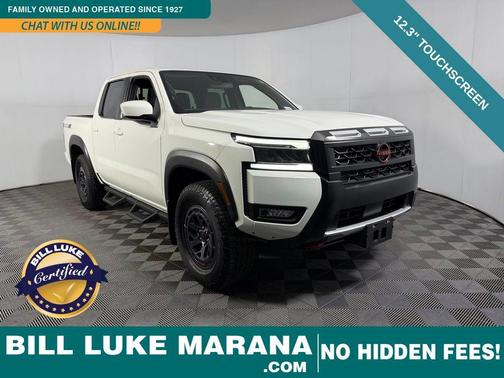 Glacier White 2025 Nissan Frontier PRO-4X