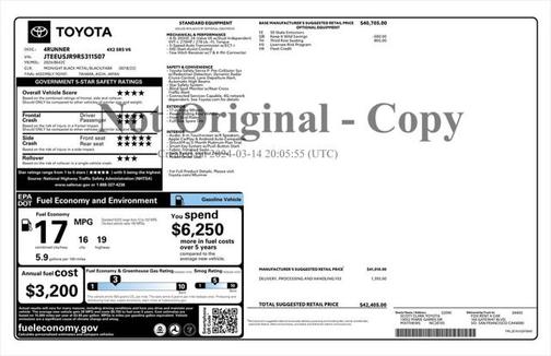 2024 Toyota 4Runner SR5