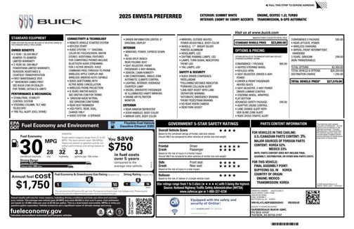 2025 Buick Envista Preferred FWD