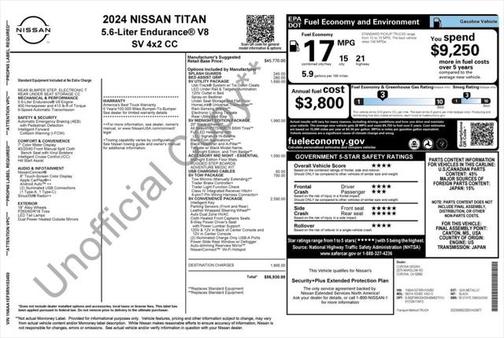 2024 Nissan Titan SV