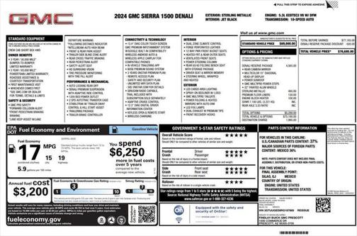 2024 GMC Sierra 1500 Denali