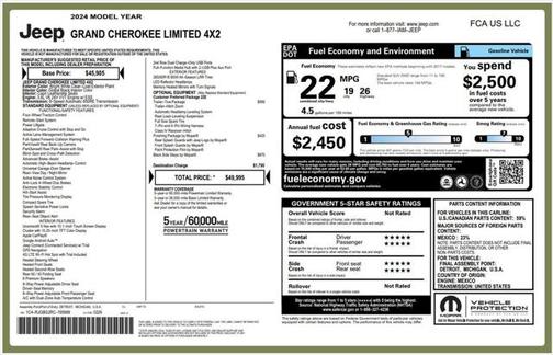 2024 Jeep Grand Cherokee Limited X