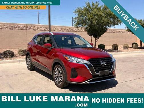 Scarlet Ember Tintcoat 2024 Nissan Kicks SV