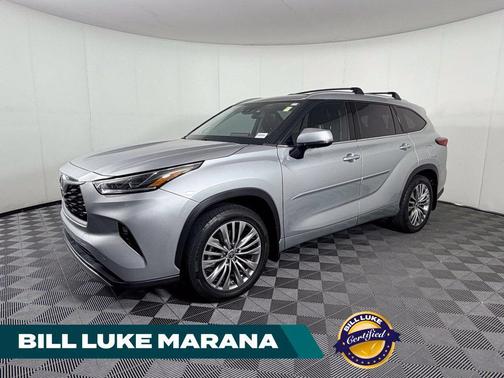 Celestial Silver Metallic 2021 Toyota Highlander Platinum