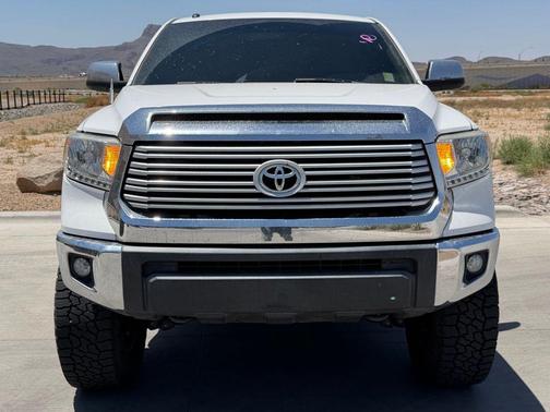 Super White 2017 Toyota Tundra Limited