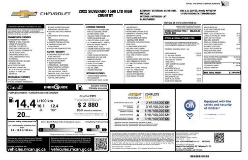 2022 Chevrolet Silverado 1500 High Country