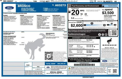 2025 Ford Bronco Big Bend