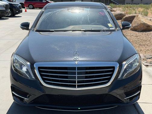 Blue 2015 Mercedes-Benz S-Class S 550