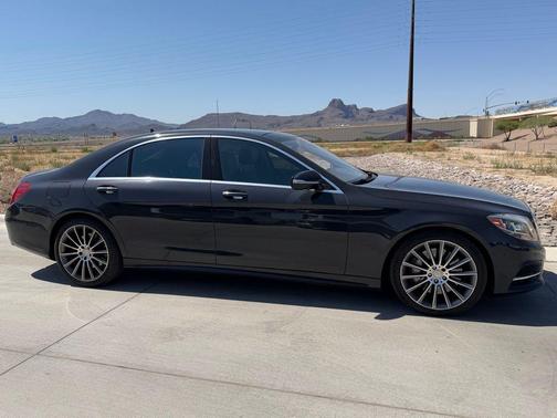 Blue 2015 Mercedes-Benz S-Class S 550