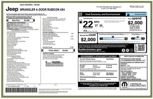 2023 Jeep Wrangler Rubicon