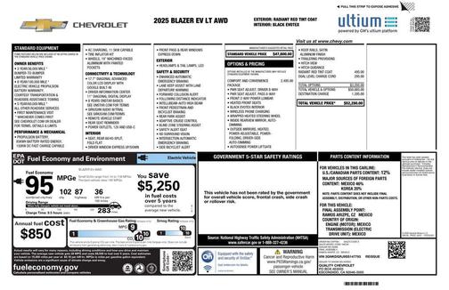 2025 Chevrolet Blazer EV AWD LT