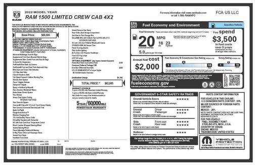 2022 RAM 1500 Limited