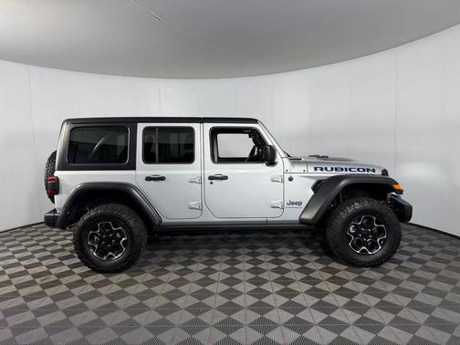 Silver Zynith Clearcoat 2023 Jeep Wrangler 4xe Rubicon
