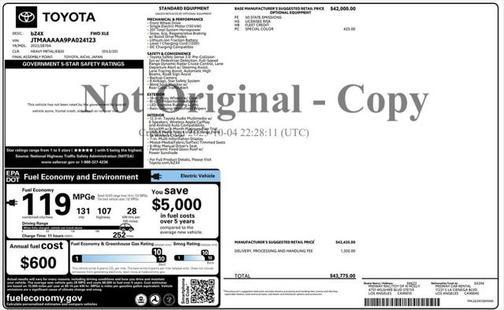 2023 Toyota bZ4X XLE