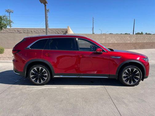 Soul Red Crystal Metallic 2024 Mazda CX-90 PHEV Premium Plus