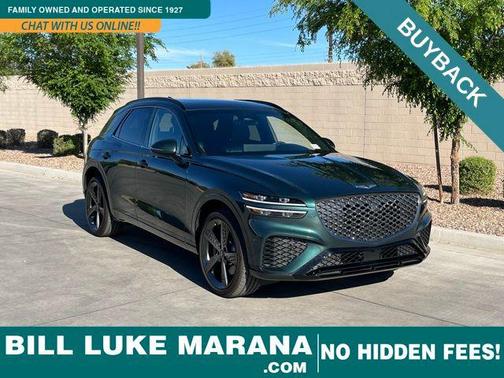 Cardiff Green 2024 Genesis GV70 3.5T AWD Sport