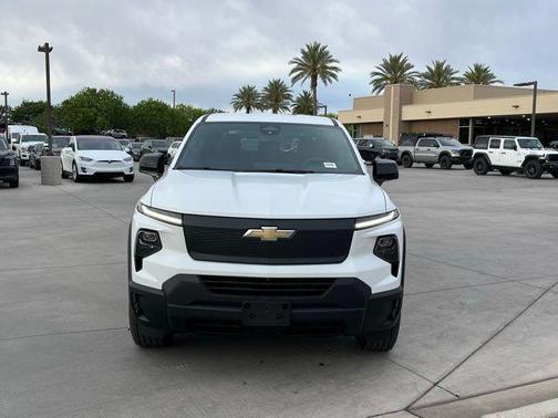 Summit White 2024 Chevrolet Silverado EV Work Truck