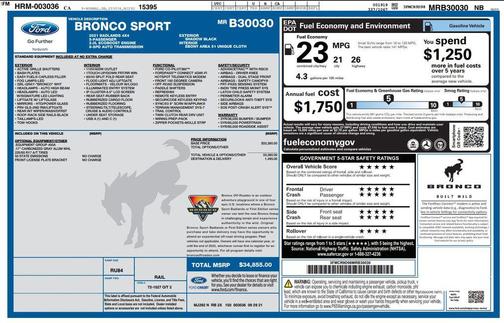 2021 Ford Bronco Sport Badlands